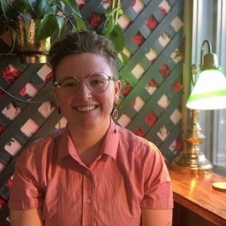 Person smiling at camera
