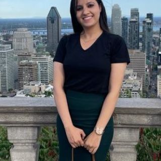 Person smiling at camera