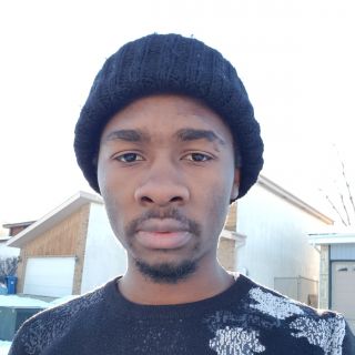 Person looking at camera