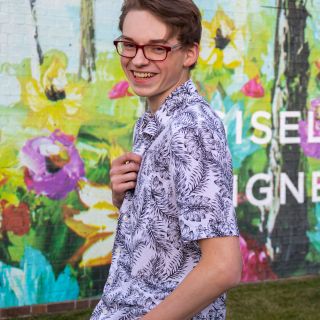 Person smiling at camera