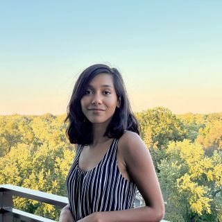 Person smiling at camera