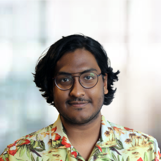 Person smiling at camera